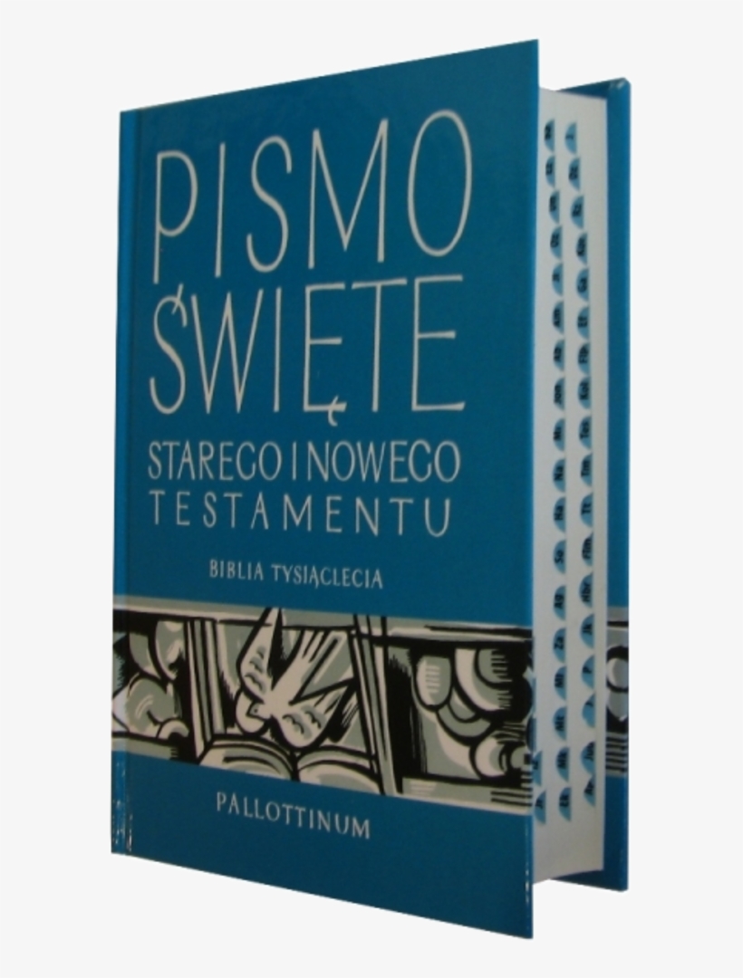 Biblia Tysiąclecia Duża Twarda Index Niebieska - Biblia Tysiąclecia, transparent png download