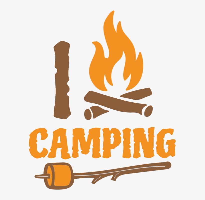 I Love Camping - Love Camping, transparent png download