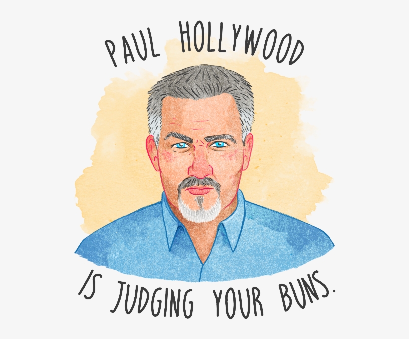 Gbbo Paul Hollywood - Poster, transparent png download