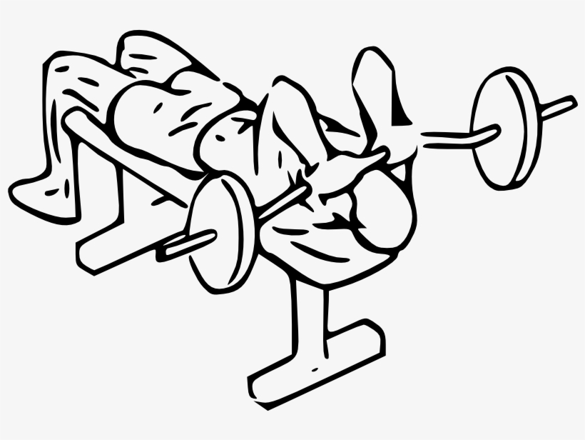 Exercises To Avoid Aka Skullcrushers - Lying Tricep Extension Diagram, transparent png download