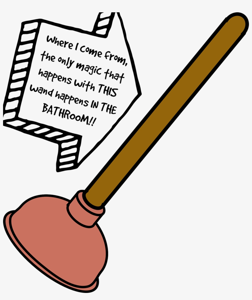 A Toilet Plunger - Plunger Clip Art, transparent png download