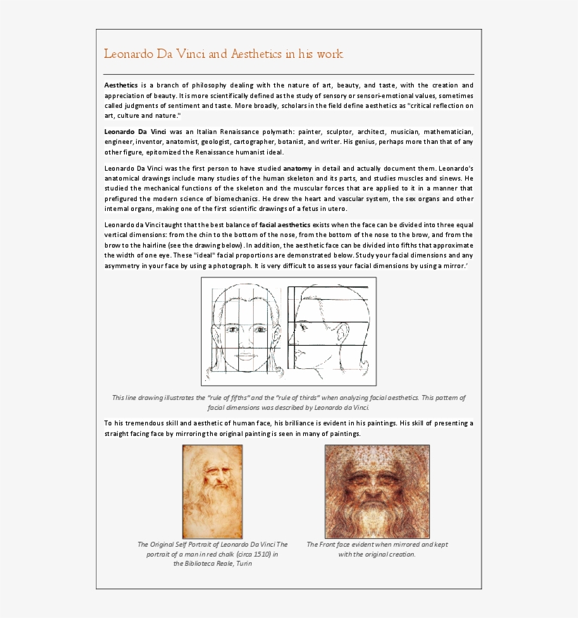 Pdf - Leonardo Da Vinci, transparent png download
