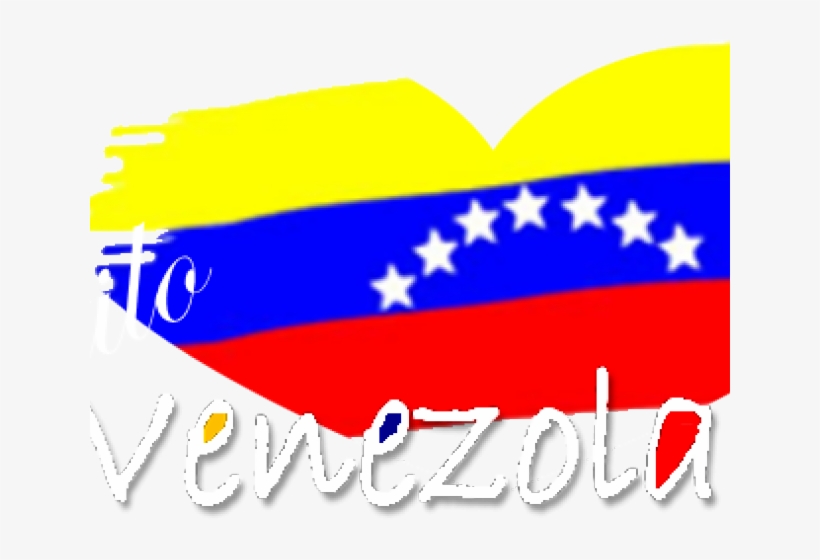 Venezuela Clipart Heart - Flag, transparent png download