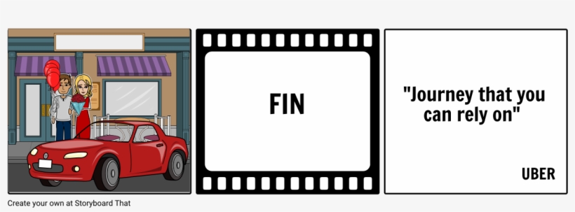 Uber Storyboard Part - Newton's 3rd Law Comic, transparent png download