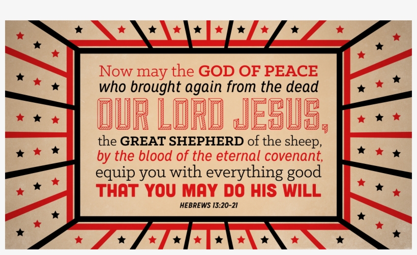 Hebrews 13 20 21, transparent png download