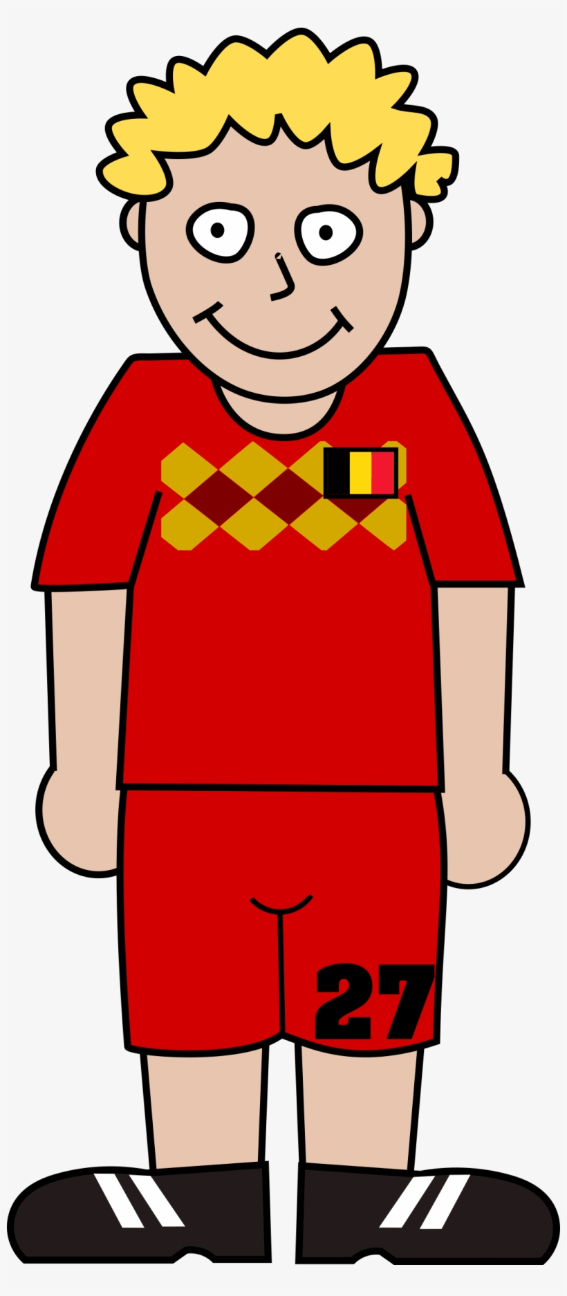 Big Image - Soccer Player Clipart, transparent png download