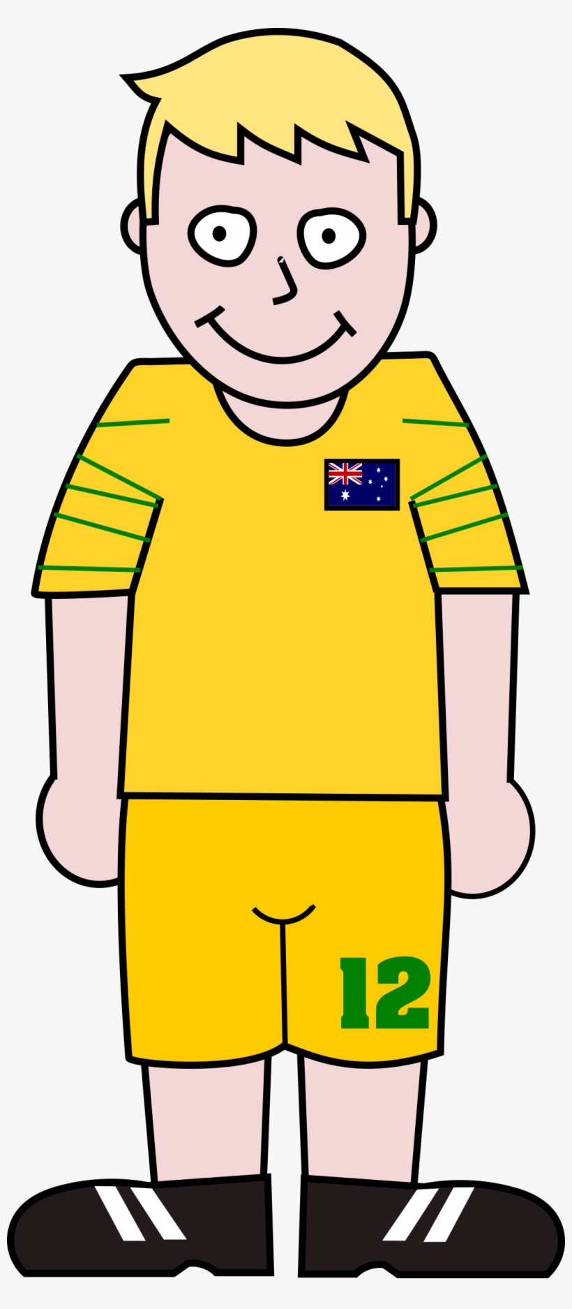 Big Image - Soccer Player Clipart, transparent png download