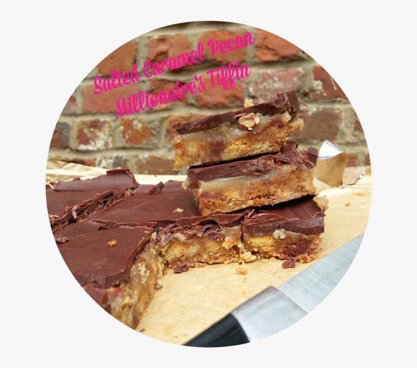 Salted Caramel Pecan Millionaire's Tiffin - Chocolate, transparent png download