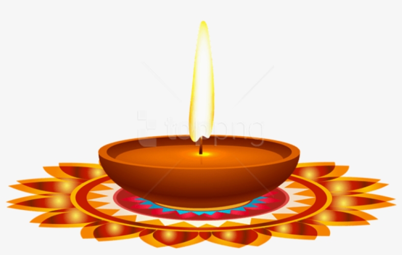 Diwali Candle Png - Diwali Diya Png, transparent png download