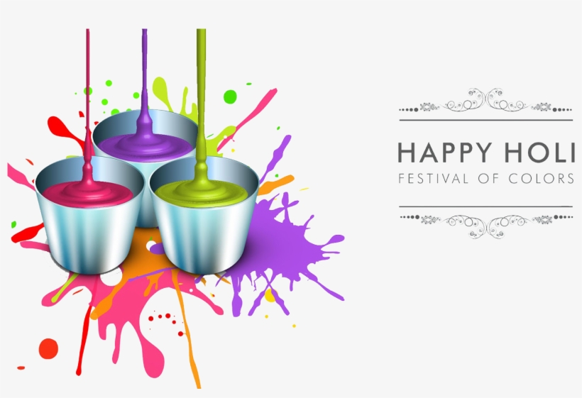 Happy Holi Images 2018, transparent png download