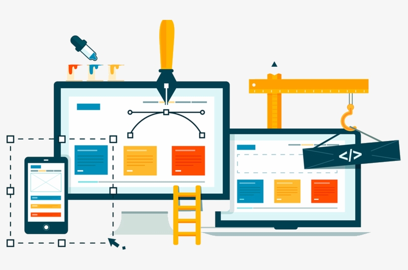 Creative Web Design Banner, transparent png download