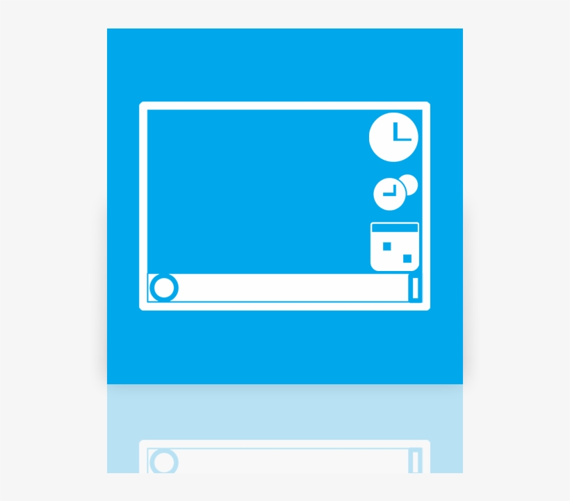 Gadgets, Mirror Icon - Circle, transparent png download