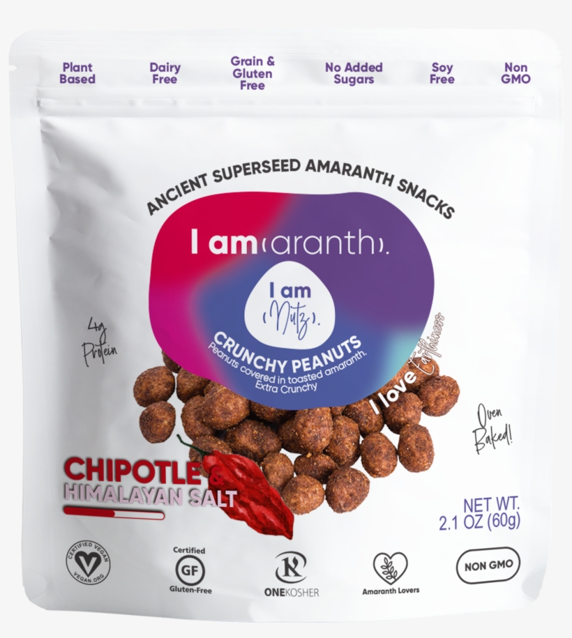 Chipotle & Himalayan Salt Crunchy Peanuts - Almond, transparent png download