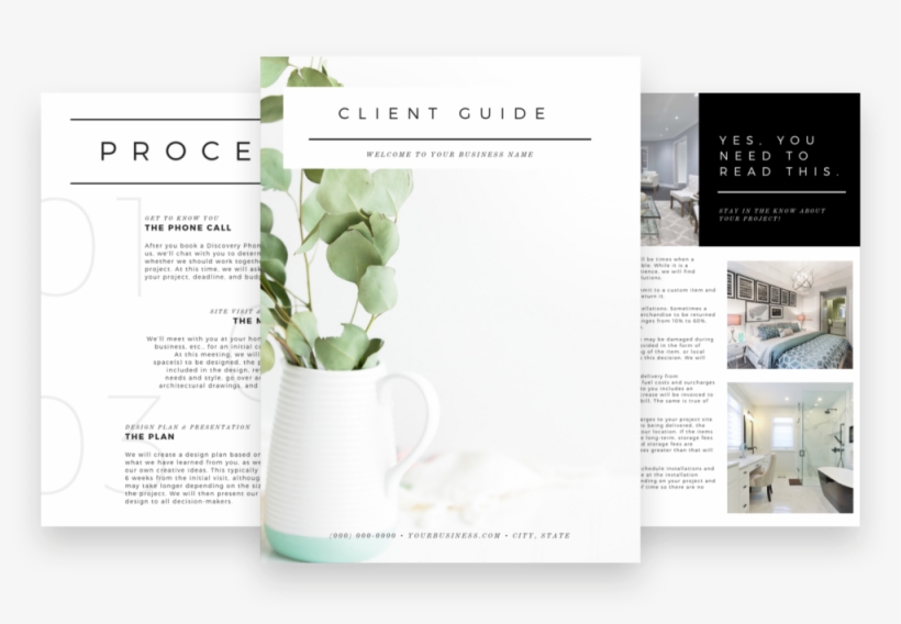 Client Welcome Packet Guide Onboarding Home Staging - Moth Orchid, transparent png download