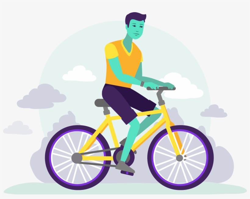 Launching Cyclist Insurance - Hybrid Bicycle, transparent png download