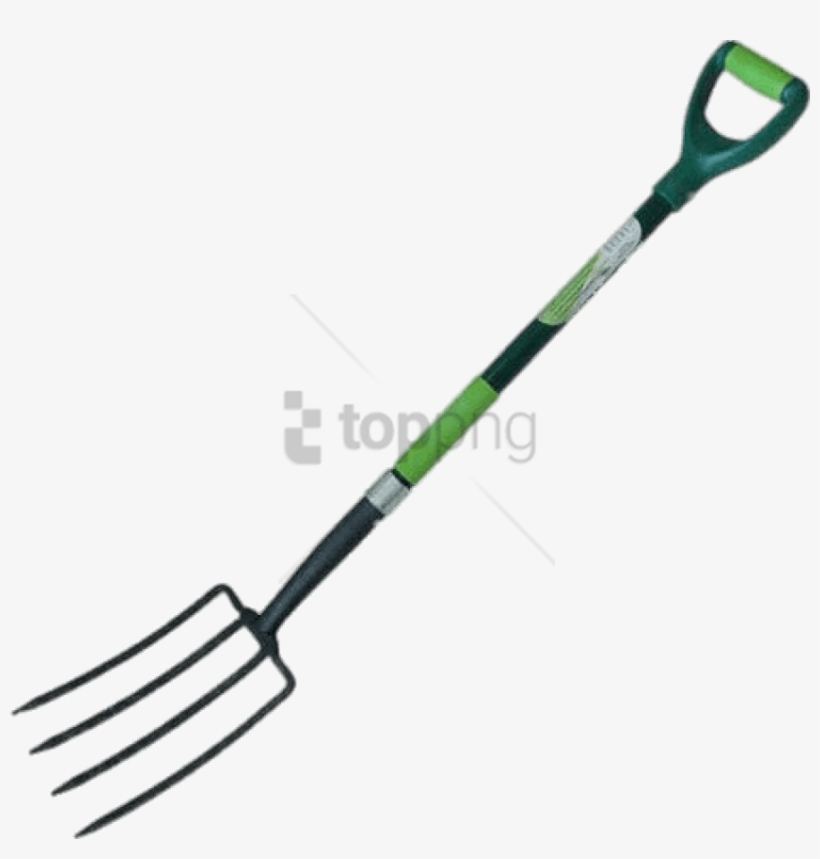 Free Png Download Green Garden Pitchfork Png Images - Pitchfork Transparent, transparent png download