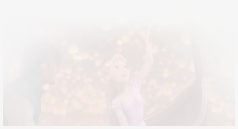 Bg Footer Rapunzel - Girl, transparent png download