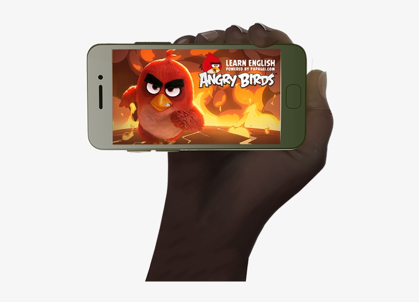 Playfully Learn English With Angry Birds - Angry Birds, transparent png download