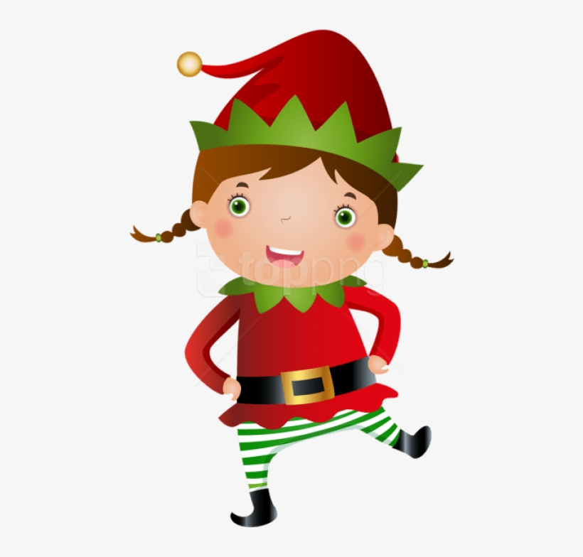 Free Png Elf Girl Transparent Png - Elf Girl Clipart, transparent png download