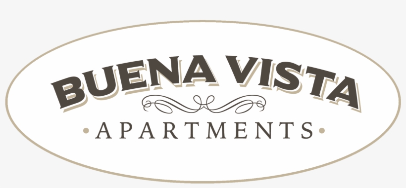 Buena Vista Apartments Logo With Oval Frame Transparent - Buena Vista Apartments Logo, transparent png download