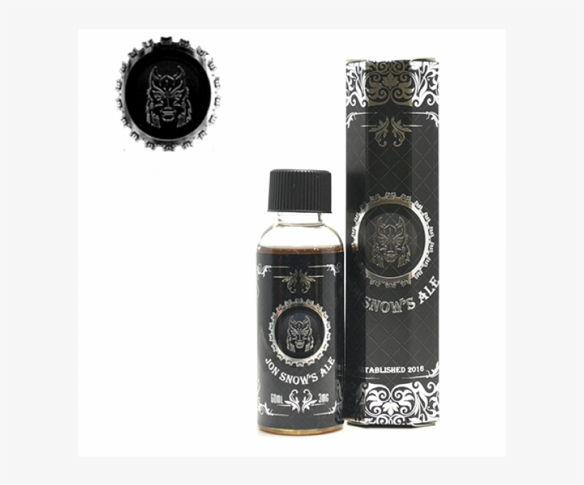 Jon Snow E Liquids - Glass Bottle, transparent png download