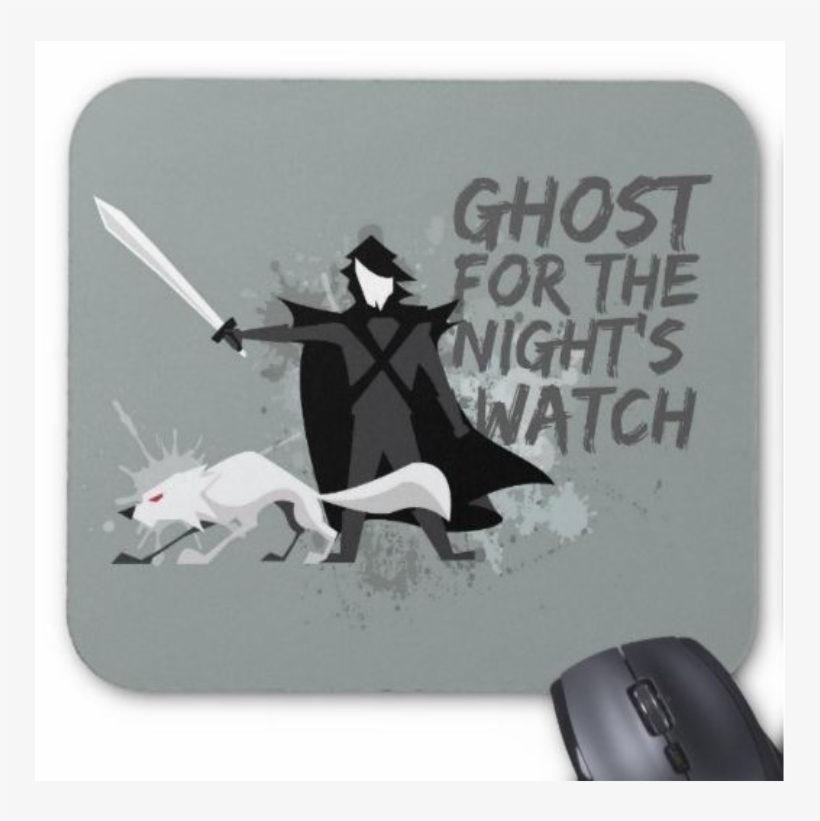 Jon Snow Mousepad - Ghost Fishing, transparent png download