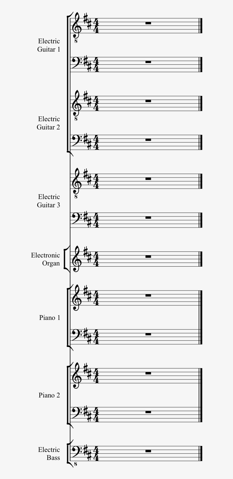 Changes To Instrument Group Produces Wrong Bracket Read Piano Sheet