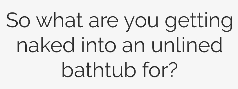 Naked In Bathtub - Just Baked, transparent png download