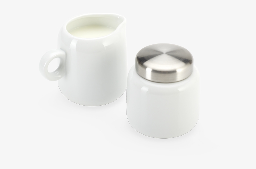 7002 Milk Sugar Set - Cup, transparent png download