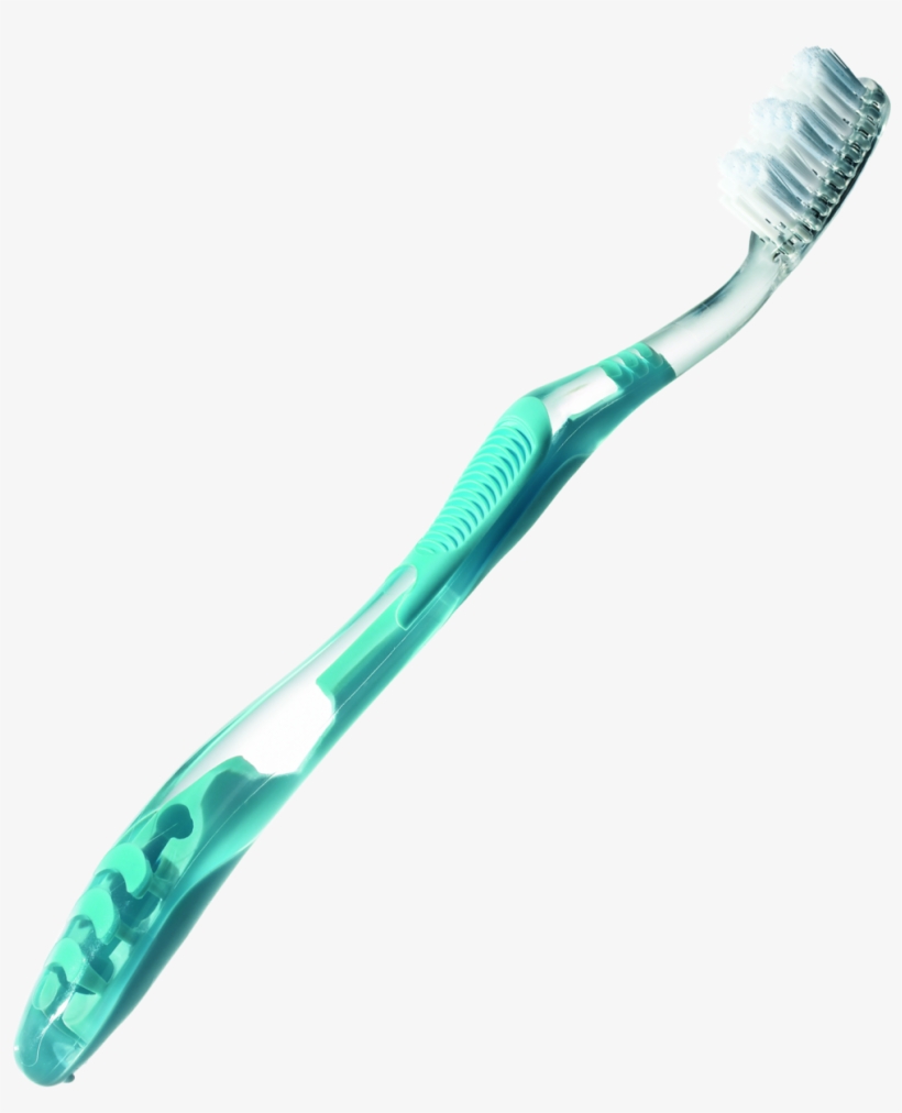 Gently Cleans And Polishes Teeth - Toothbrush, transparent png download