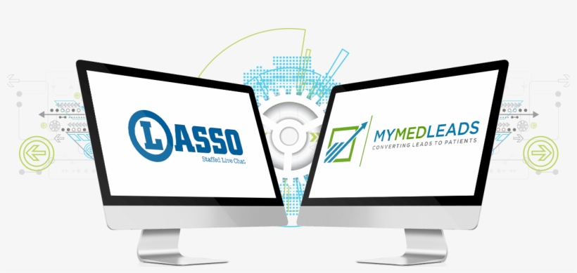 Mymedleads Partners With Lasso Live Chat - Web Design, transparent png download