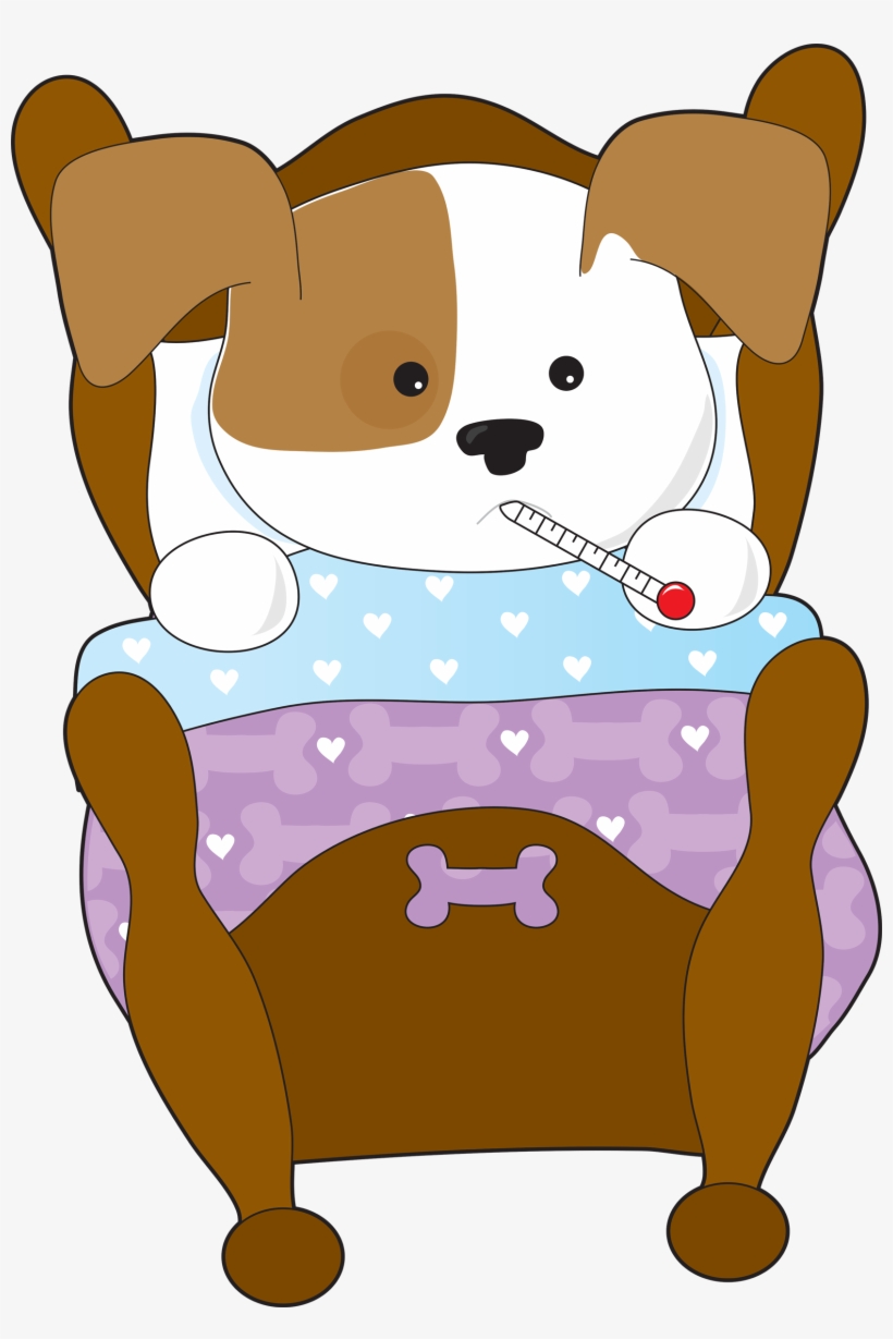 Sick Dog Sick Dog Cartoon Png Image Transparent Png Free Download On Seekpng