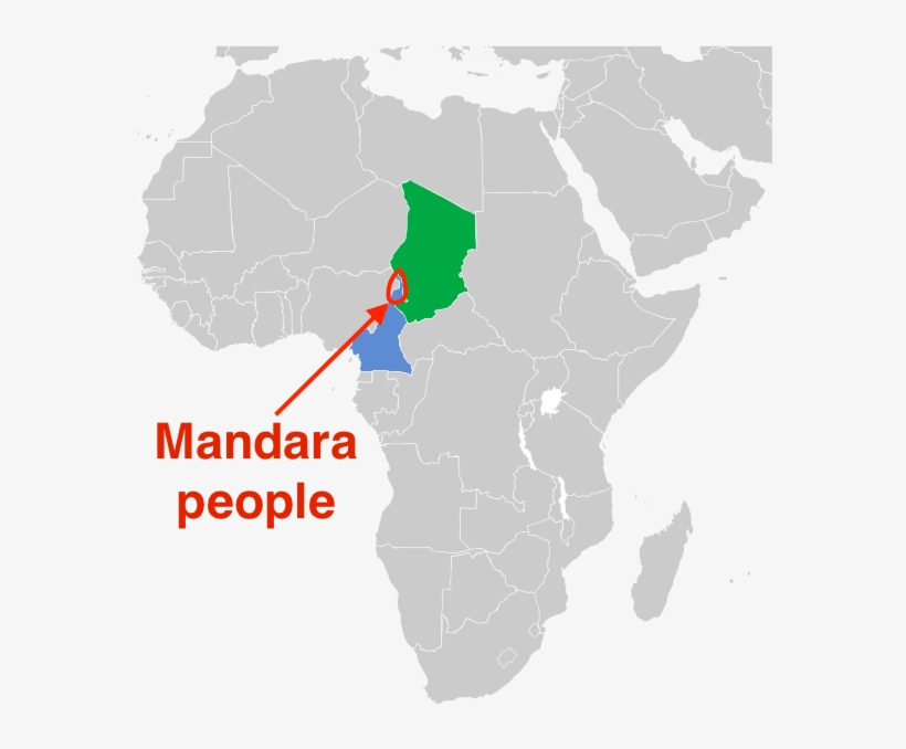 Mandara People With Caste System Sahel Africa - African Civil War Map, transparent png download