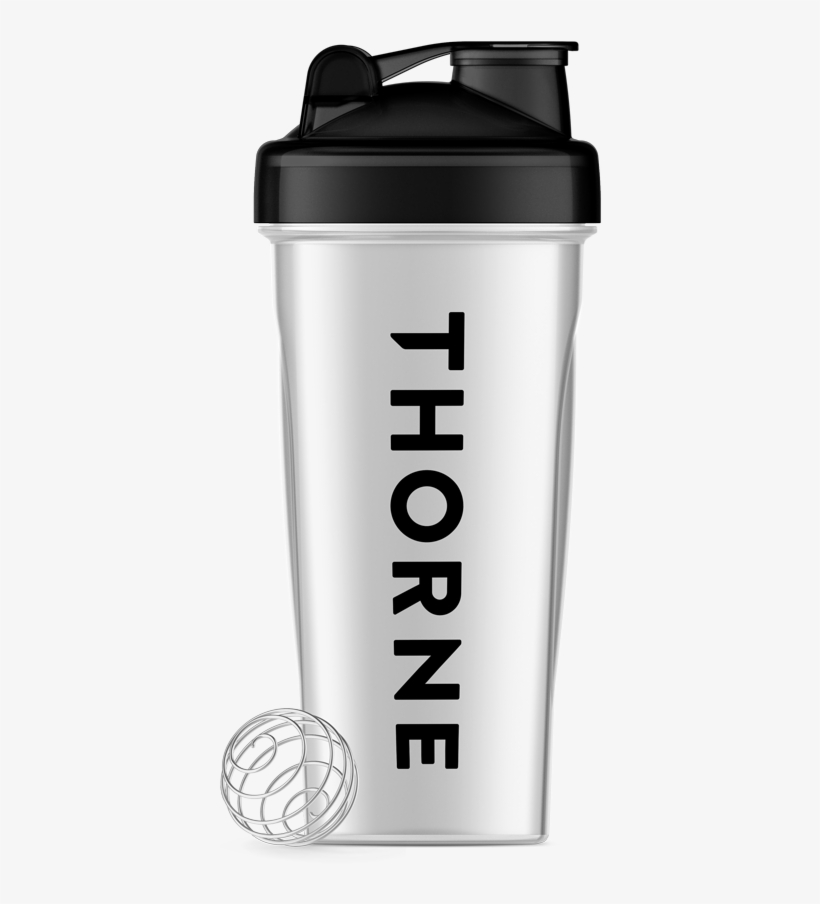 Thorne Shaker Bottle 20 Oz - Water Bottle, transparent png download
