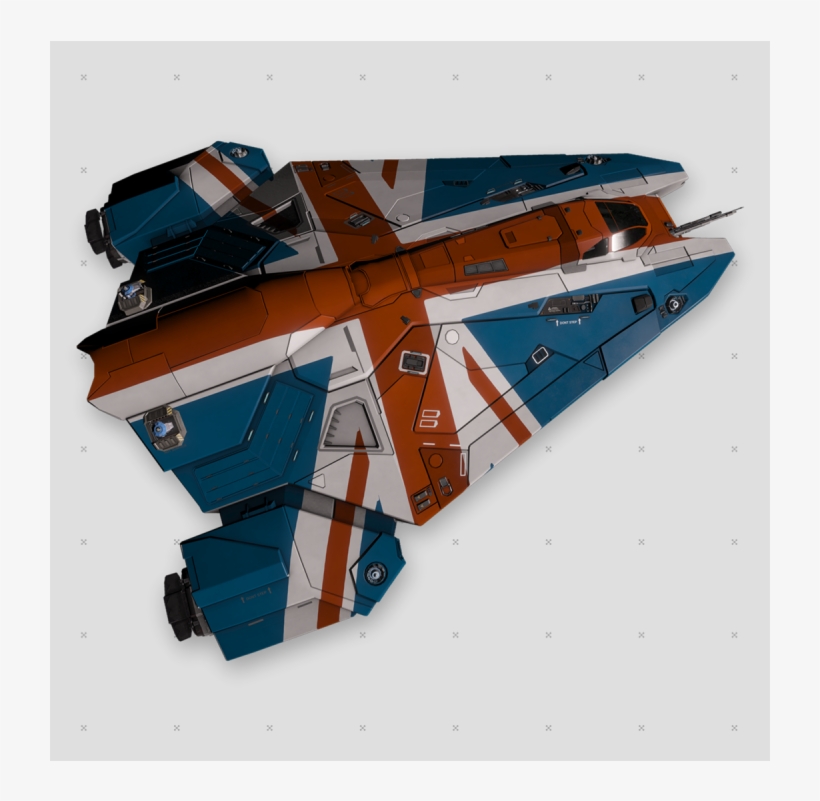 Fly Your Flag With Pride With This Faulcon Delacy Approved - Elite Dangerous Viper Transparent, transparent png download