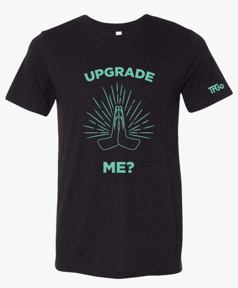 Upgrade Me Black T-shirt - Office Merchandise, transparent png download
