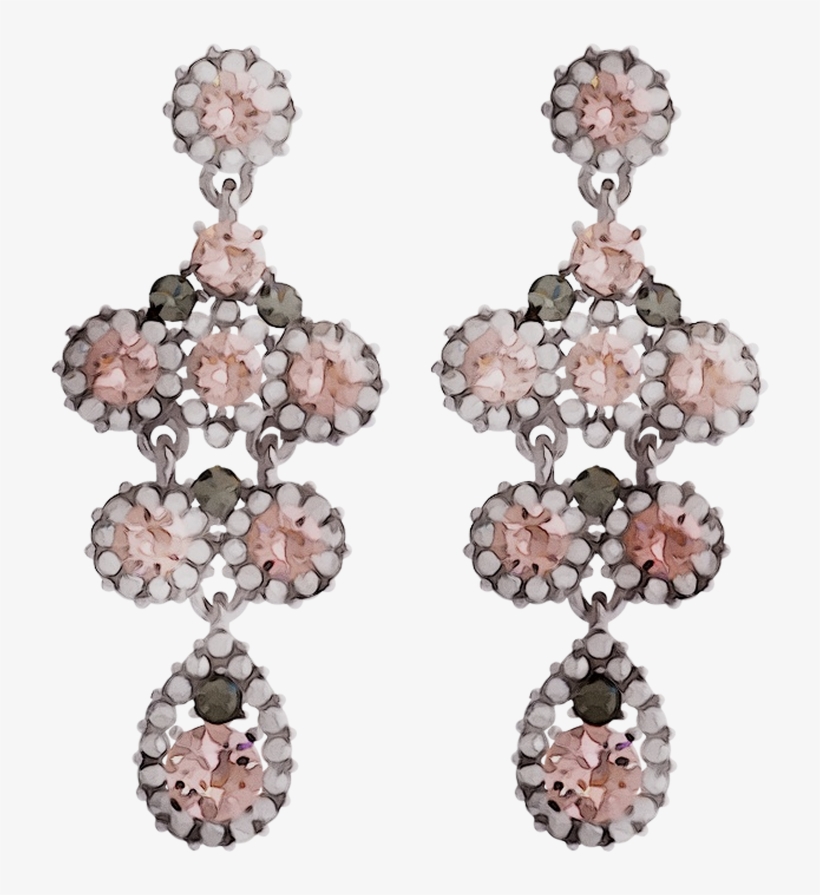 Ag Gold Jewellery Earring Swarovski Silver Clipart - Lily And Rose Miss Kate Silk, transparent png download