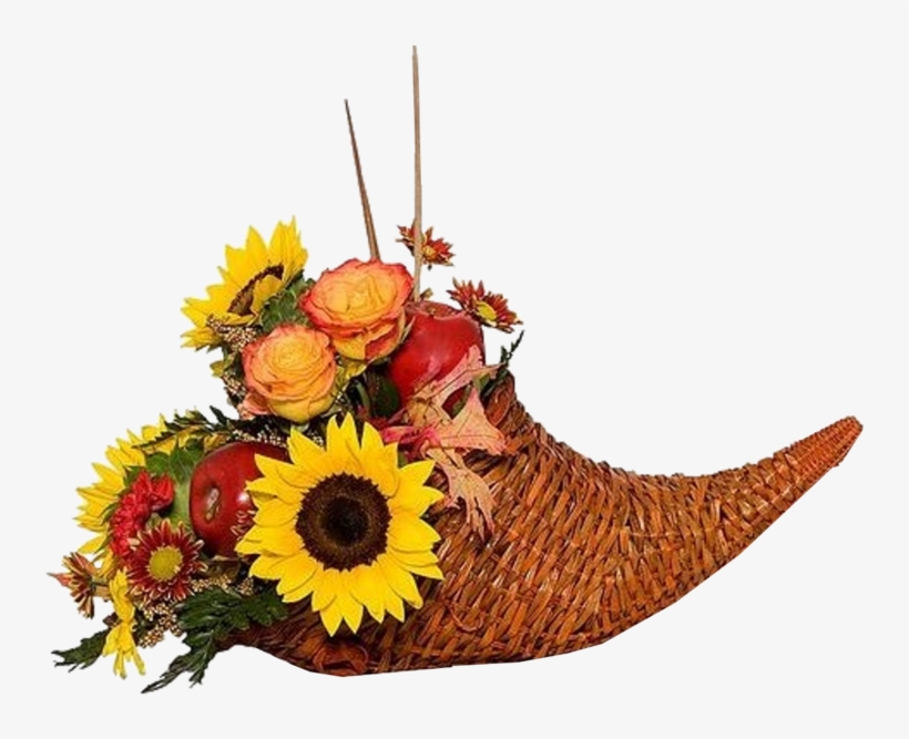 Thanksgiving Cornucopia - Bouquet, transparent png download