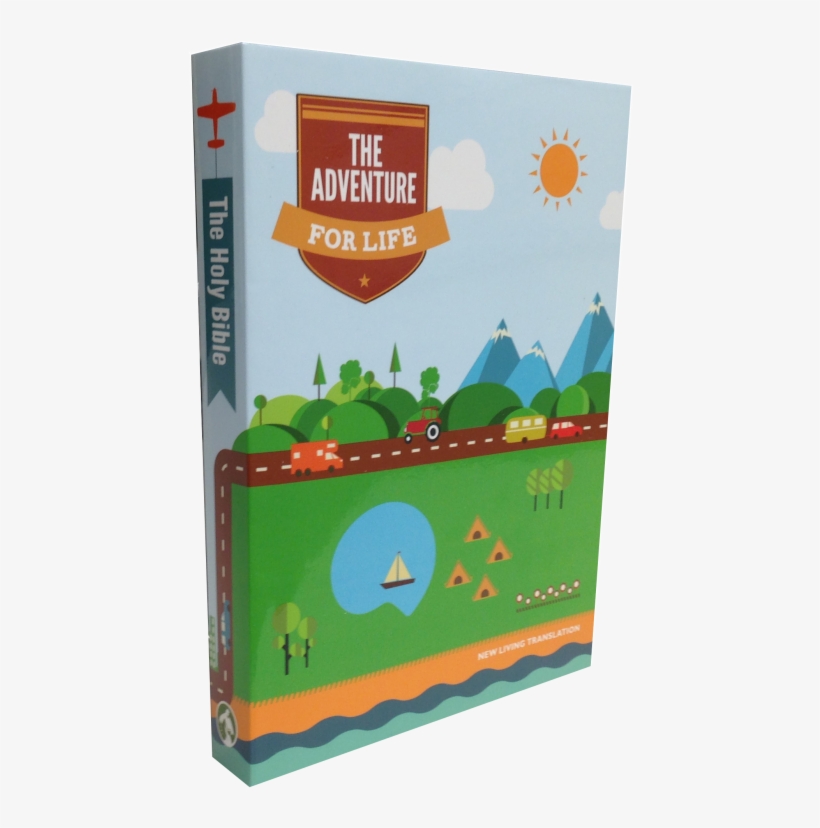 Adventure For Life Bible Cover - Art Paper, transparent png download