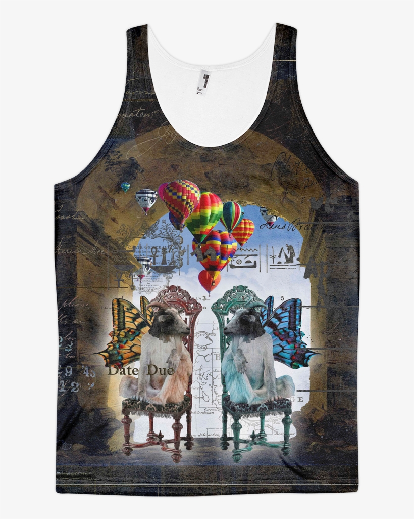 American Apparel White Flat Front Mockup Tanktop - Active Tank, transparent png download