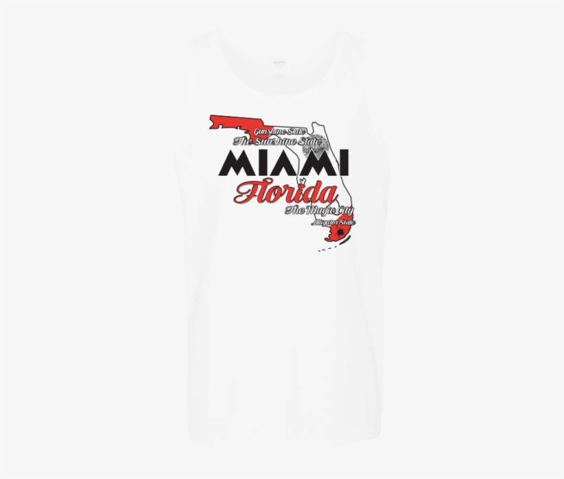 Core Stare Brand Rep Your City Miami Tank Top - Active Tank, transparent png download