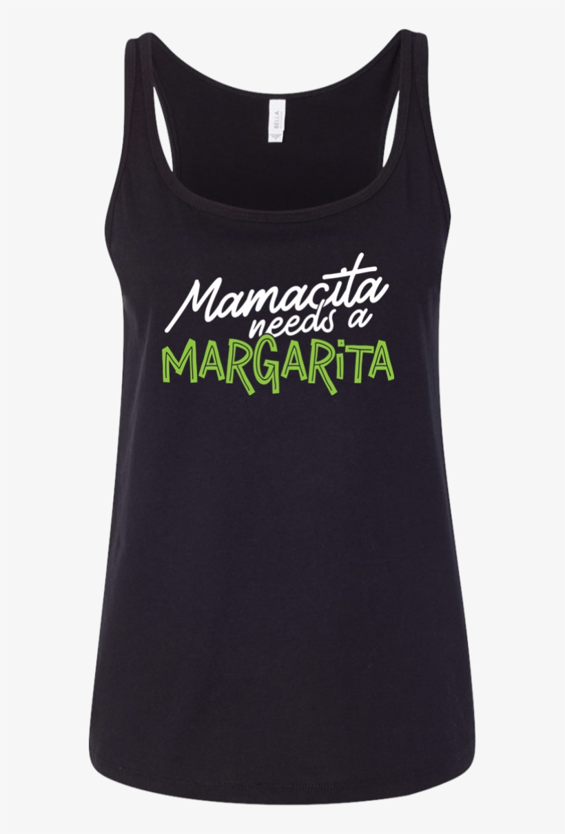 Mamacita Needs A Margarita Ladies' Relaxed Jersey Tank - All I Care About Stranger Things, transparent png download
