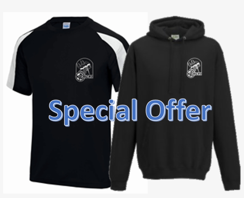 Vikings Hoodie T-shirt Junior - Normal People Scare Me Hoodie, transparent png download