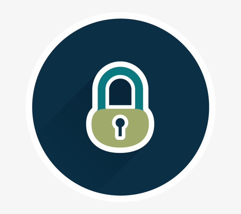 Fully Gated Community For Complete Peace Of Mind - Circle, transparent png download