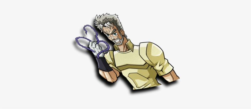 Old Joseph Joestar Half Peeker Sticker - Cartoon, transparent png download