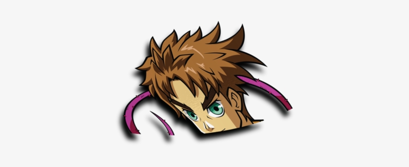 Young Joseph Joestar Peeker Sticker - Cartoon, transparent png download