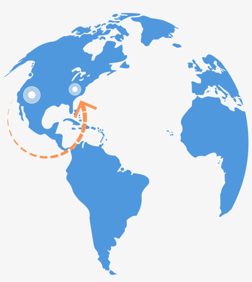 Graduate Insights & Records - Left And Right Politics World Map, transparent png download