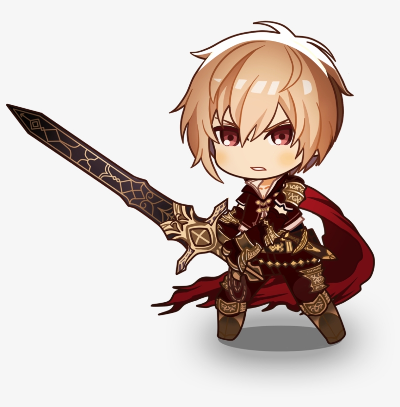 Here's Actually The Full Sprite For Him, Compared With - 神 撃 の バハムート ぷち キャラ, transparent png download