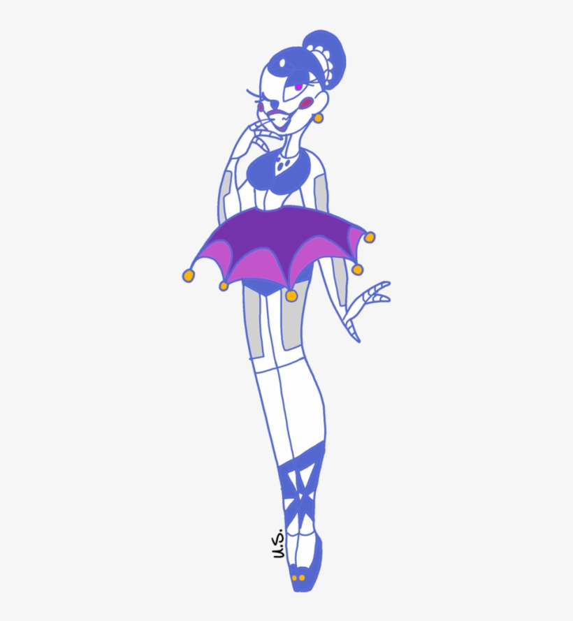 Fnaf Fanart Ballora Illustration Png Image Transparent Png Free Download On Seekpng
