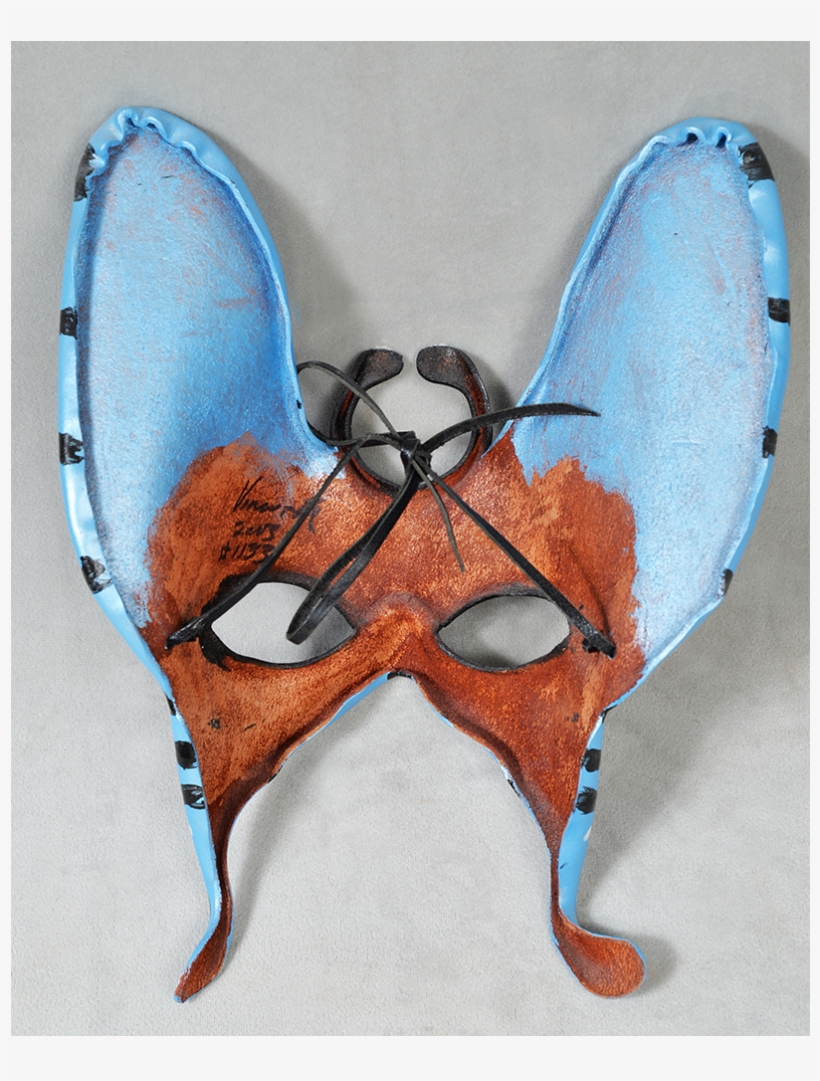 Mardi Gras Butterfly Mask - Butterfly, transparent png download